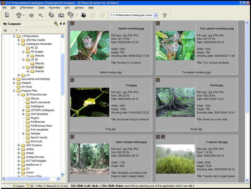 3D Photo Browser Pro Screenshot